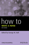 How to Write a Paper 5e