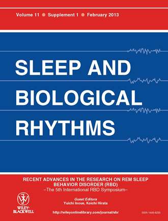 Sleep-and-Biological-Rhythms cover