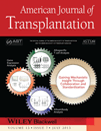 American Journal of Transplantation cover