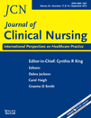 Journal of Clinical Nursing journal cover