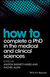 How to Complete a PhD in Medical Science