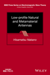 Low-profile Natural and Metamaterial Antennas